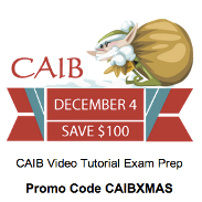 Today’s Gift from ILS: Save $100 on CAIB Exam Prep Courses