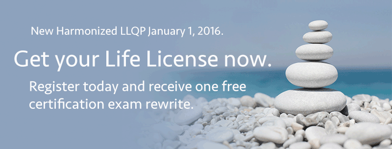 Receive one free rewrite with the ILScorp Life Licensing LLQP Program