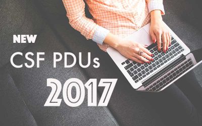 CSF PDUs for November 30 2017 Deadline